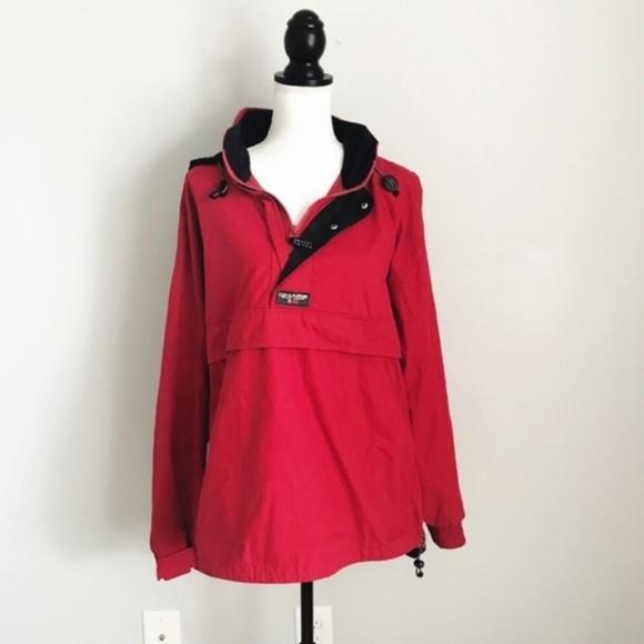 Ralph Lauren Other - Vintage Chaps Ralph Lauren Red Windbreaker